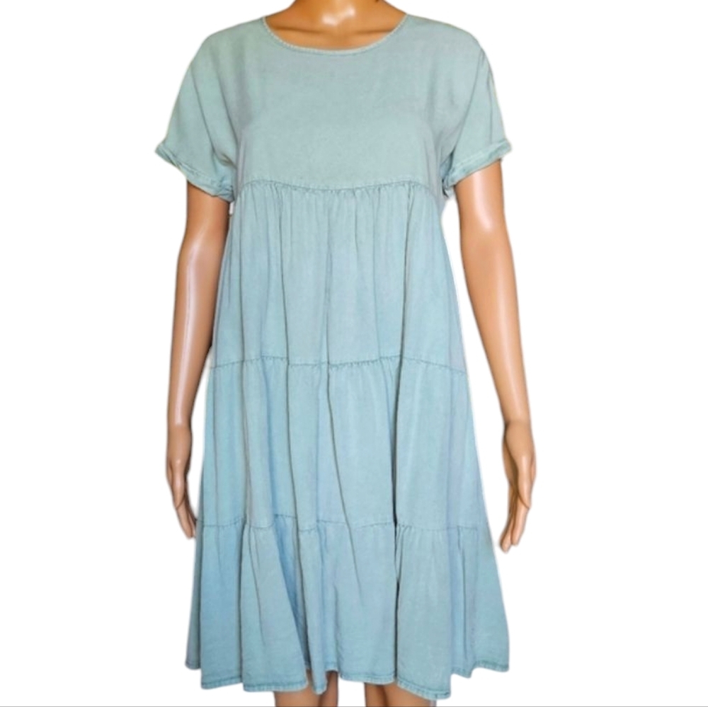 Veveret Babydoll Mini Dress